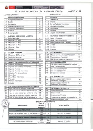 Formatos ficha socieconomica