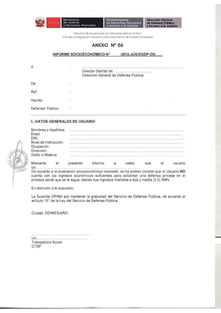 Formatos ficha socieconomica