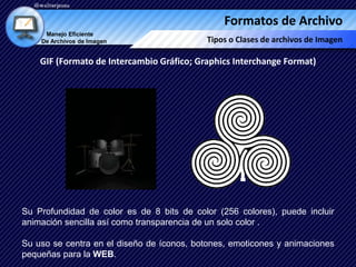 Formatos de archivo de imagen y sus caracteristicas walterjsosa PPT