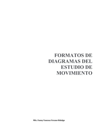 MSc. Fanny Vanessa Verano Hidalgo
FORMATOS DE
DIAGRAMAS DEL
ESTUDIO DE
MOVIMIENTO
 
