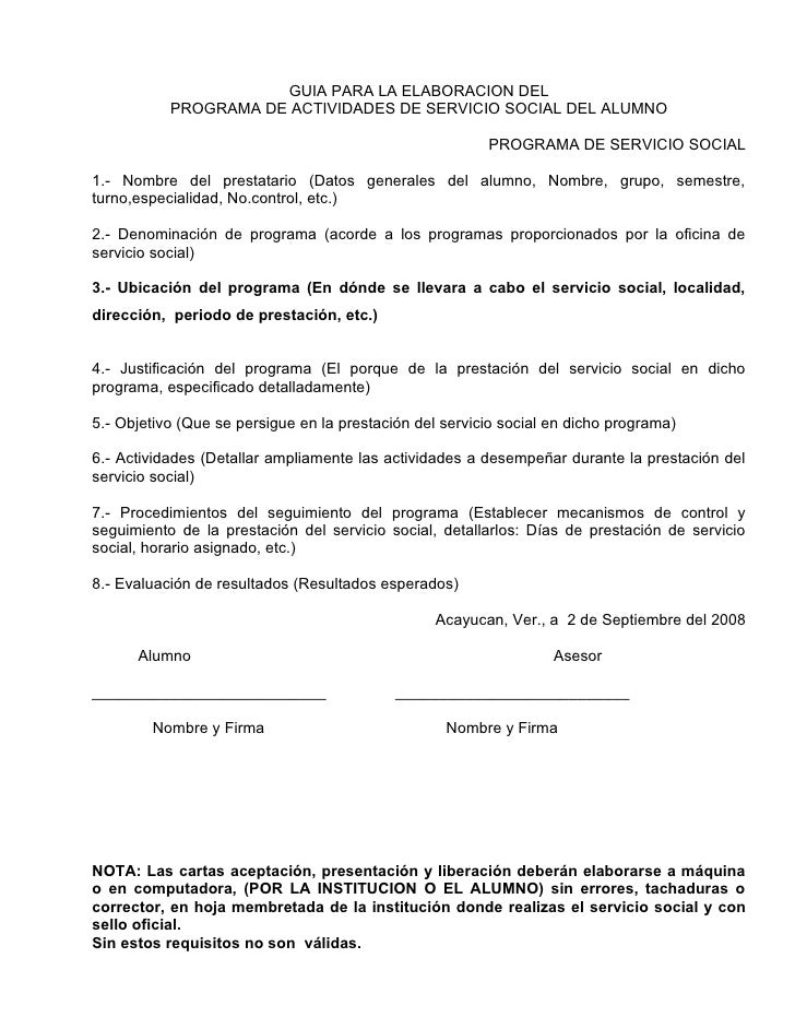 Formatos del servicio social (1) (2)