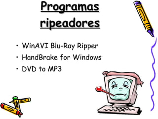 Programas ripeadores WinAVI Blu-Ray Ripper HandBrake for Windows DVD to MP3 