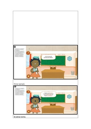 Primer ejemplo:
Se extrae norma.
 