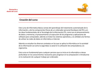 Para mantenerse actualizado en la informaciónPlaneación y diseño del cursoContenido del sitio o blog4¿Qué tendrá el sitio?Objetivos y presentación del curso