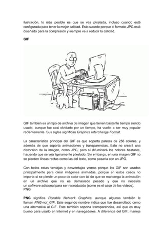 Formatos Jpg Png Gif Y Psd