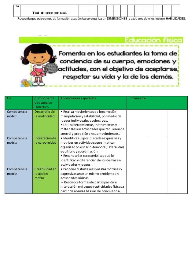 Campos De Formacion Academica Nuevo Modelo Educativo