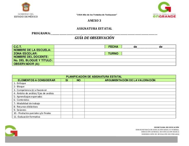 formatos para informes de los programas de asignatura estatal formatos de informes gerenciales