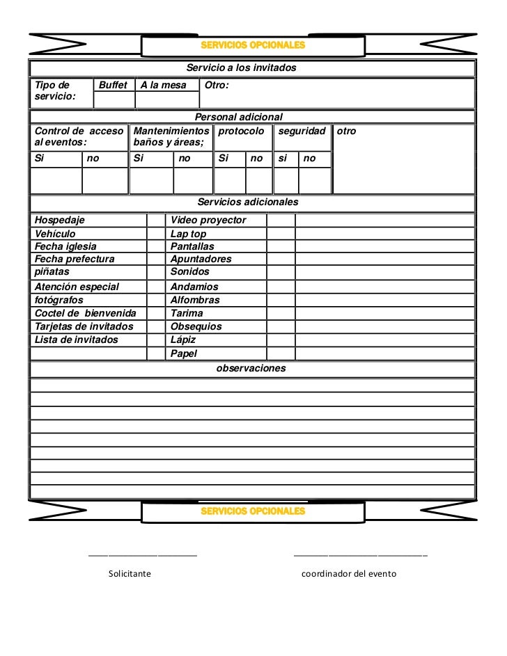 Planificacion y organizacion de eventos y banquete