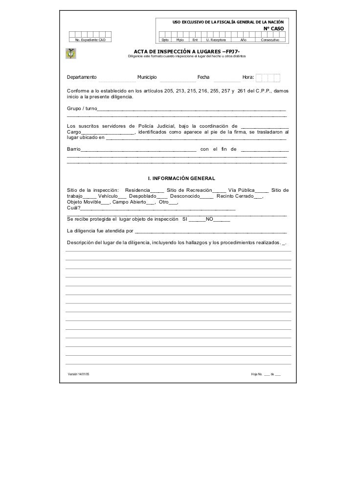 Formatos Pol Judicial