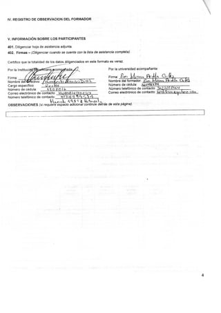 Formatos primera raquira