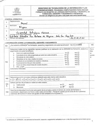 Formatos primera raquira