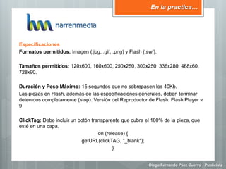 Formatos publicitarios online | PPTX