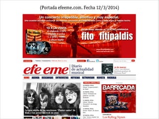 (Portada efeeme.com. Fecha 12/3/2014)
 