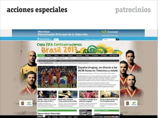 acciones especiales patrocinios
 