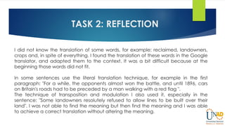 TRANSLATION TECHNIQUES 