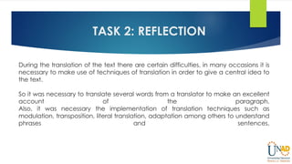 TRANSLATION TECHNIQUES 