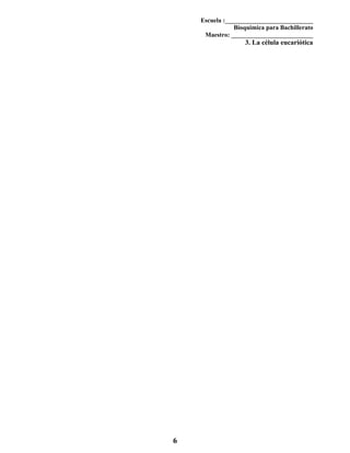 Formato Tu Tarea 3 La célula eucariótica