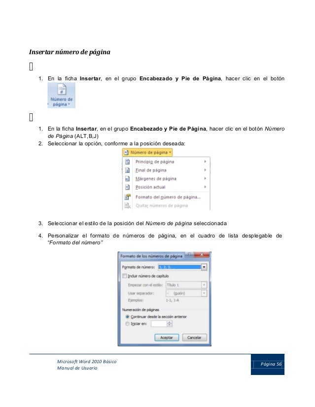 formato ms word