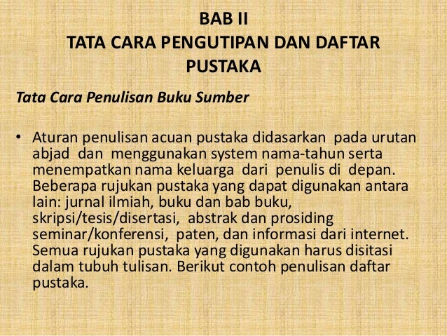 Format Penulisan Karya Ilmiah Makalah Skripsi Tesis Stt Seapin Fi