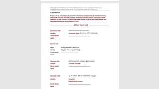 Format penulisan kertas kerja