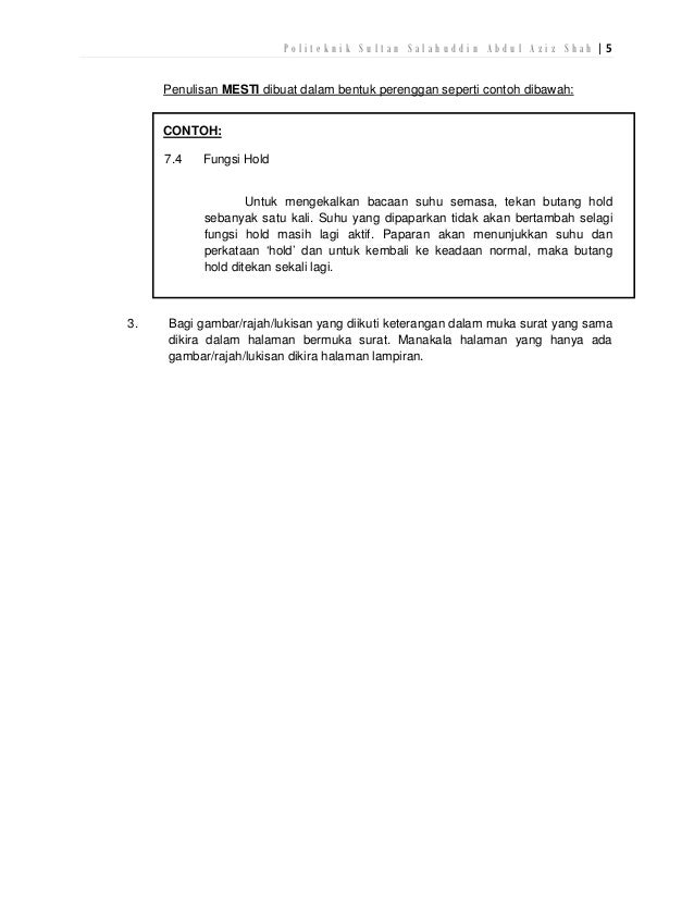 Format penulisan laporan_li_2012