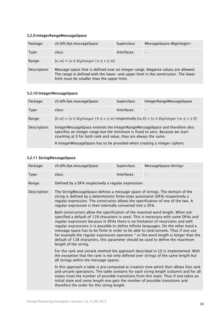Format Preserving Encryption Example Format preserving encryption bachelor thesis | PDF