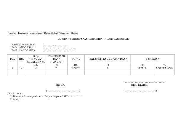 Format proposal hibah bansos 2014 Format proposal hibah bansos 2014