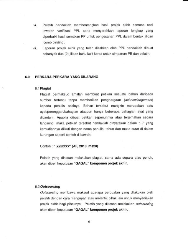 Format Penilaian Pta Penilaian Prpjek Akhir Dlm Dlkm Jan2015