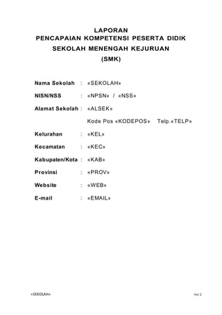 Format raport word | DOCX