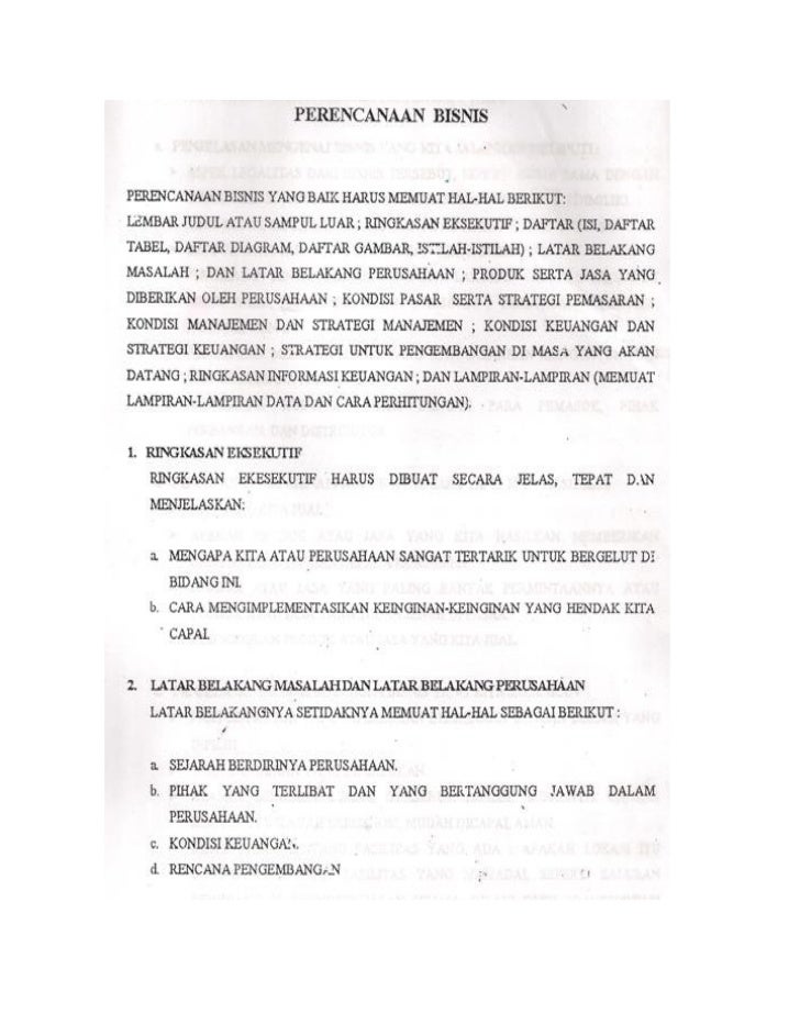 Format Rencana Bisnis Plan | format rencana bisnis Format Rencana Bisnis Plan | format rencana bisnis