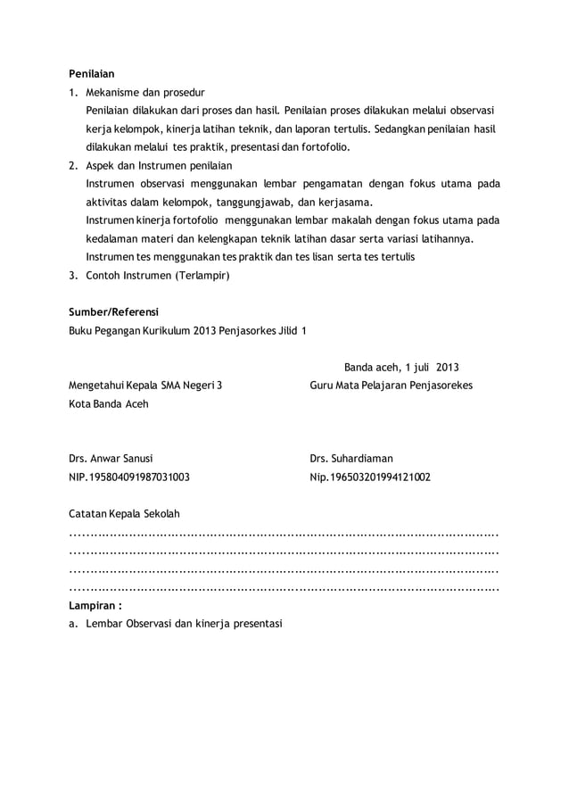 Format RPP PPG - SM-3T 2015 | PDF