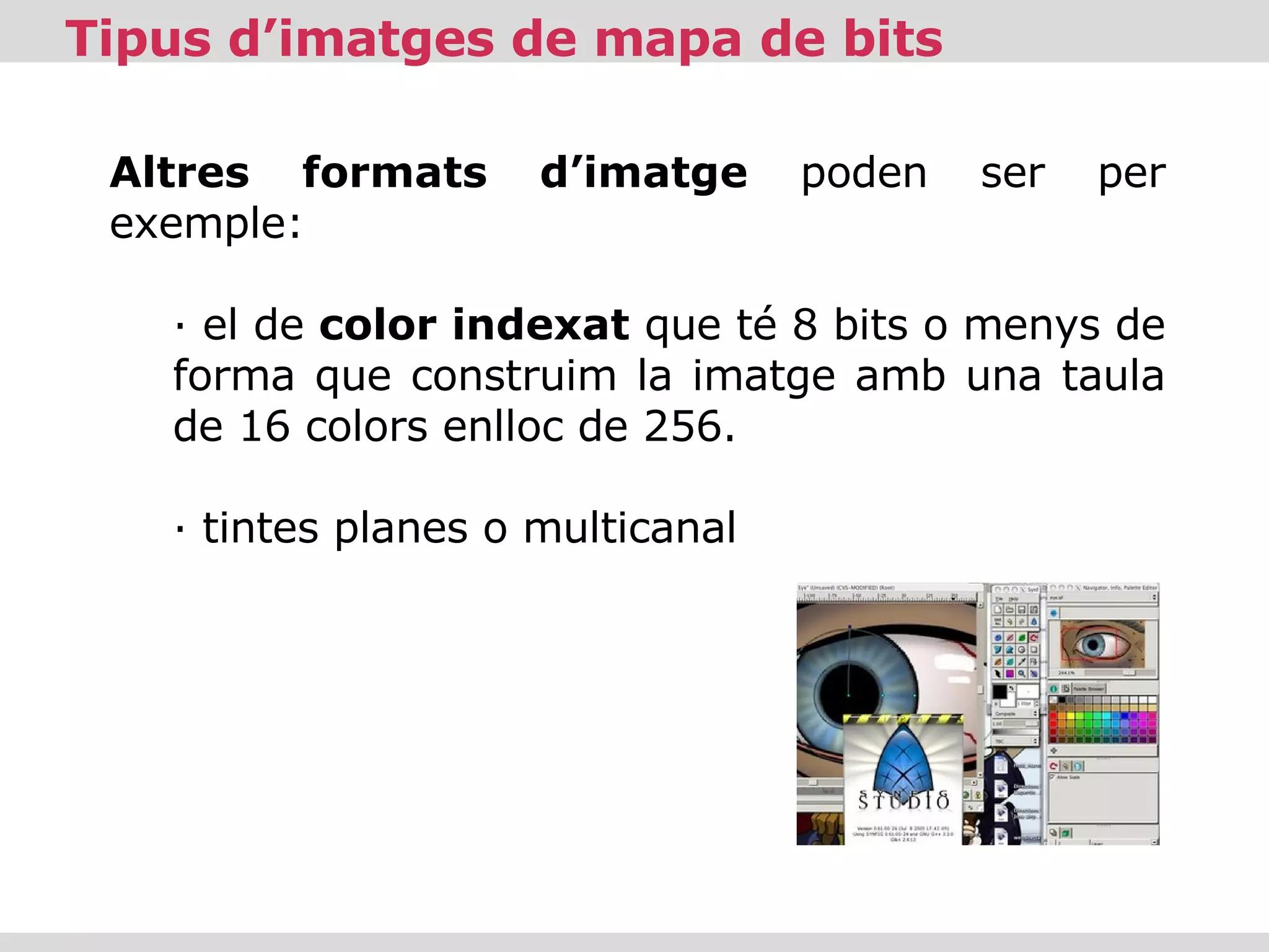 Formats de la imatge digital | PPT
