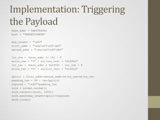 Format String Exploitation | PDF