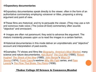 Understanding TV Formats & types of format Part B | PPTX