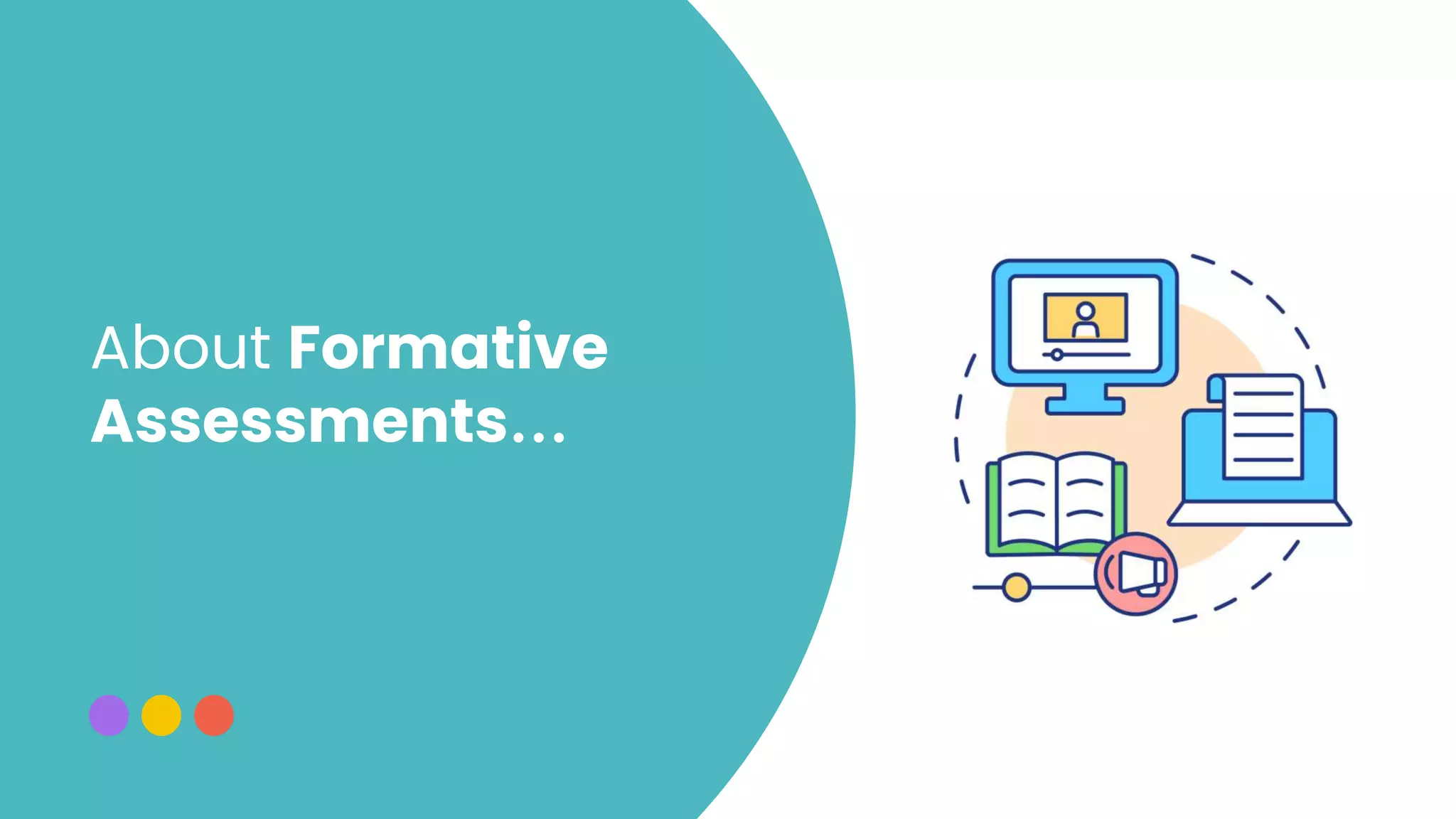 About Formative
Assessments…
 