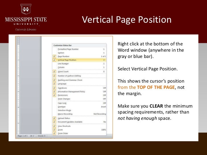 Formatting and Converting Theses and Dissertations
