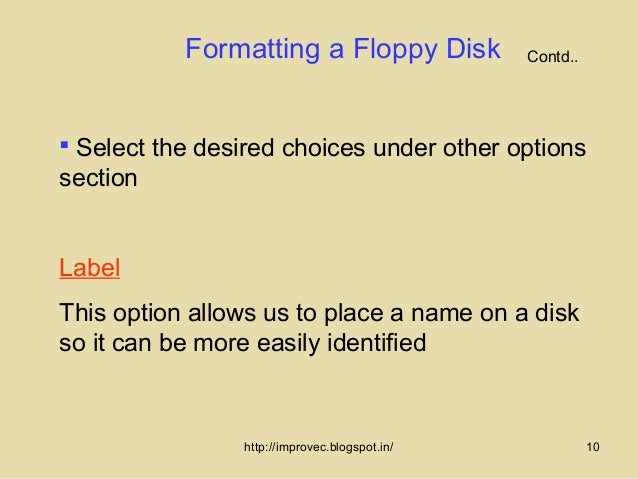 formatting floppy disk mac formatting floppy disk mac