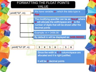 Formatting the output | PPT