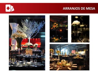 ARRANJOS DE MESA

 