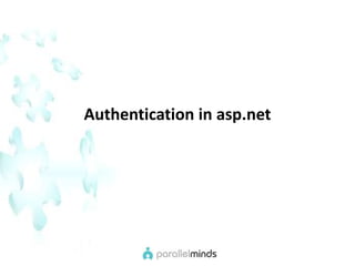 Authentication in asp.net