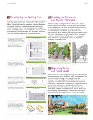 Form Based Code | PDF | Developmental Sites | Real Estate