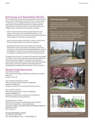 Form Based Code | PDF | Developmental Sites | Real Estate