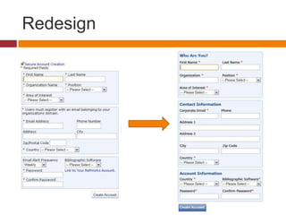Redesign