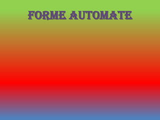 Forme automate | PPTX