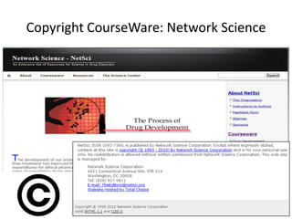 Copyright CourseWare: Network Science
 