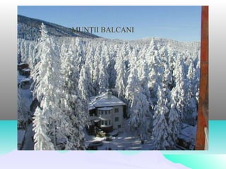 MUNŢII BALCANI
 