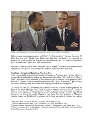 Wdas Host North Philly Residence of Malcolm X Nominated for Listing on ...