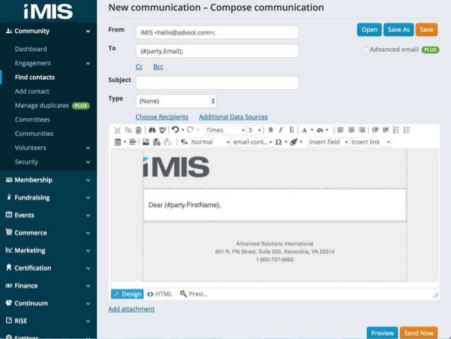 how to create an email form