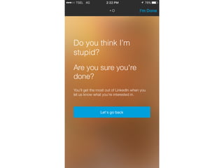 Do you think I’m
stupid?
 