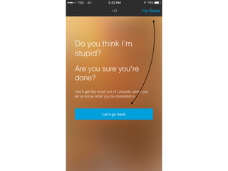 Do you think I’m
stupid?
 